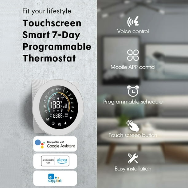 controles de temperatura termostato wifi para calefaccion