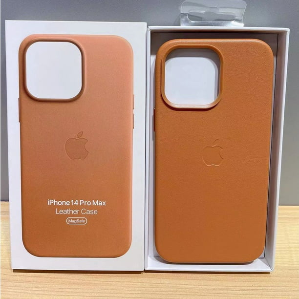Funda de piel con MagSafe Apple Medianoche para iPhone 13 - Funda para  teléfono móvil