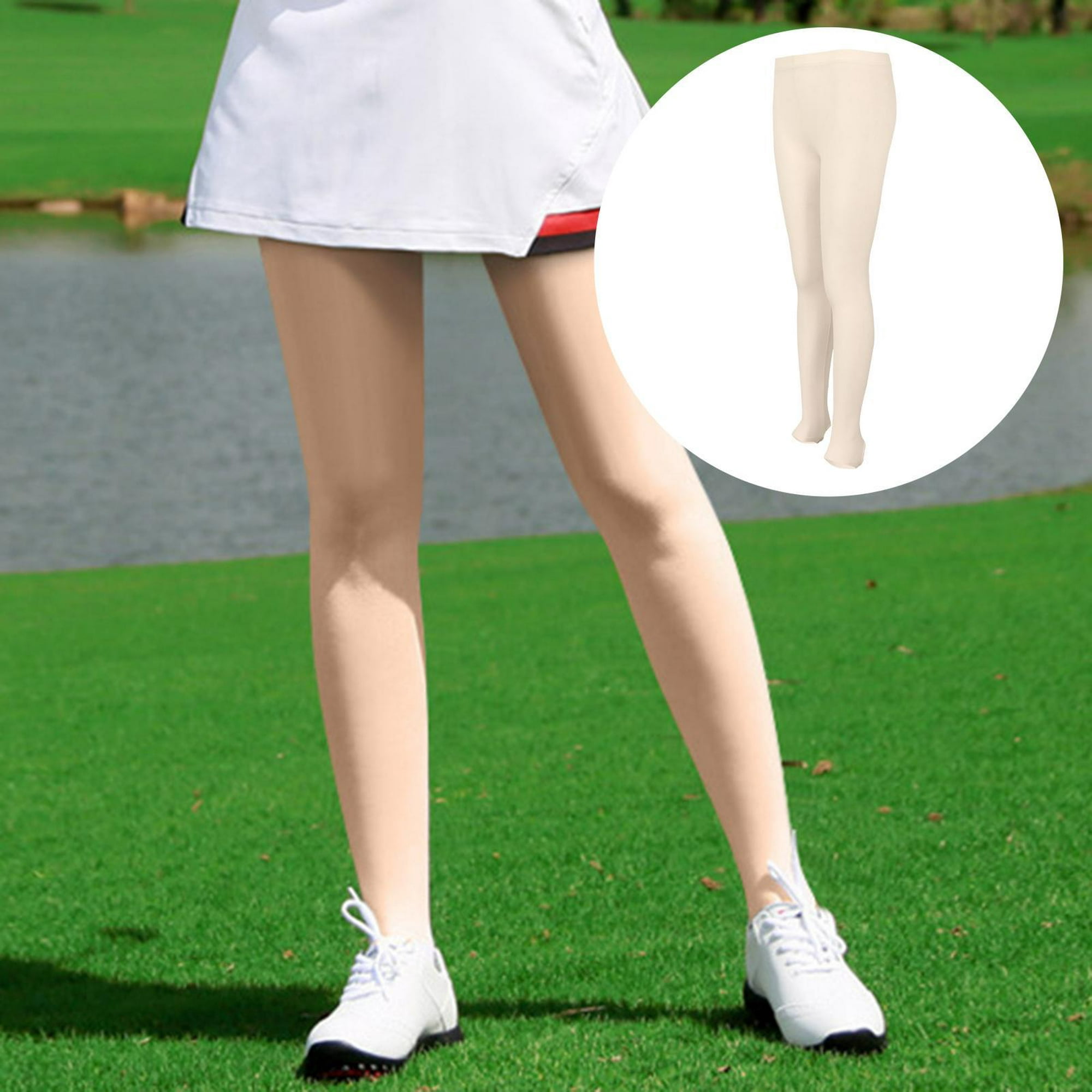 Leggings para mujer Pantalones suaves Ropa fresca de seda de para noveno  pantalón piel M Colcomx pantalones de golf