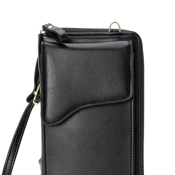 Bolso bandolera para mujer, pequeño bolso para teléfono celular, monedero,  Amarillo Hugo bolso del teléfono celular