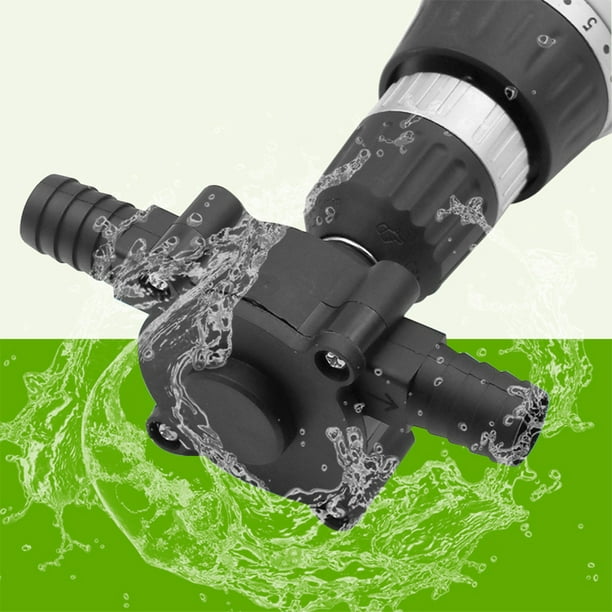 Bomba de agua de taladro eléctrico portátil Mini bombas de transferencia de  líquido de fluido autocebante Likrtyny 5gt2sz7kd9by1gk9