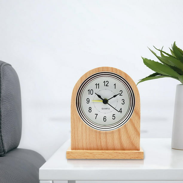 Reloj con Pilas, Reloj de Escritorio Reloj de Escritorio con Forma de  Tractor Reloj Despertador de plástico Durabilidad Mejorada Jadeshay A