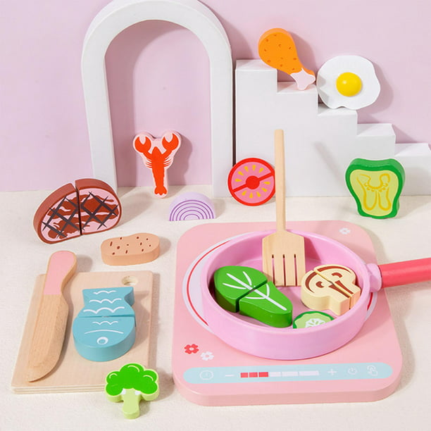 Cocina para , juego de simulación, utensilios de juguete, utensilios de  cocina, juguetes , regalos para , niñas y pequeños Sunnimix juego de cocina