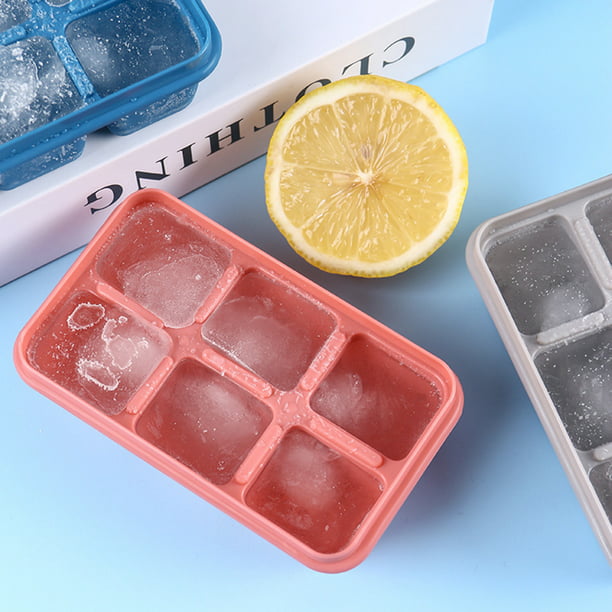 2 Bandeja de silicona para hacer hielo Molde Cubitos de hielo o Helados de  Fruta
