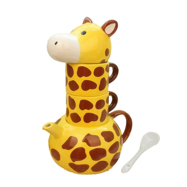 Vajilla infantil girafa_Mi casa