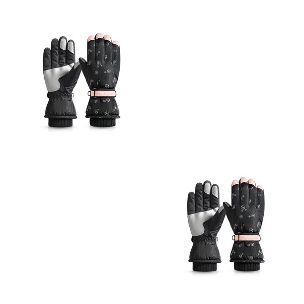 Jumpingount 1 par de guantes para esquiar en la nieve para mujer