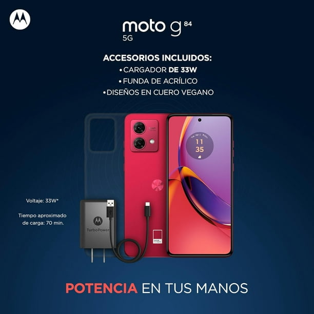 Celular Motorola G84 5G de 6.55“ 