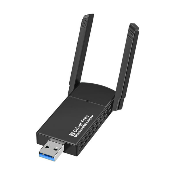 Adaptador WiFi USB 650Mpbs 5G/2.4G Drive Free para PC Windows  Vista/XP/Win7/8/10/11 Likrtyny Para estrenar