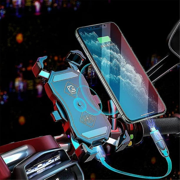 Cargador USB Moto Motocicleta Soporte Carga Rapida Telefono I