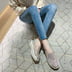 Mocasines casuales nuevos para mujer de zapatos planos y americanos gran FOPL829 | Walmart en línea