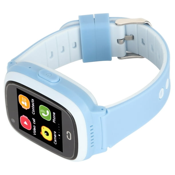 Reloj inteligente 4G para niños, reloj inteligente con rastreador GPS de  llamadas bidireccionales, texto de voz y video chat, SOS, WiFi, reloj de