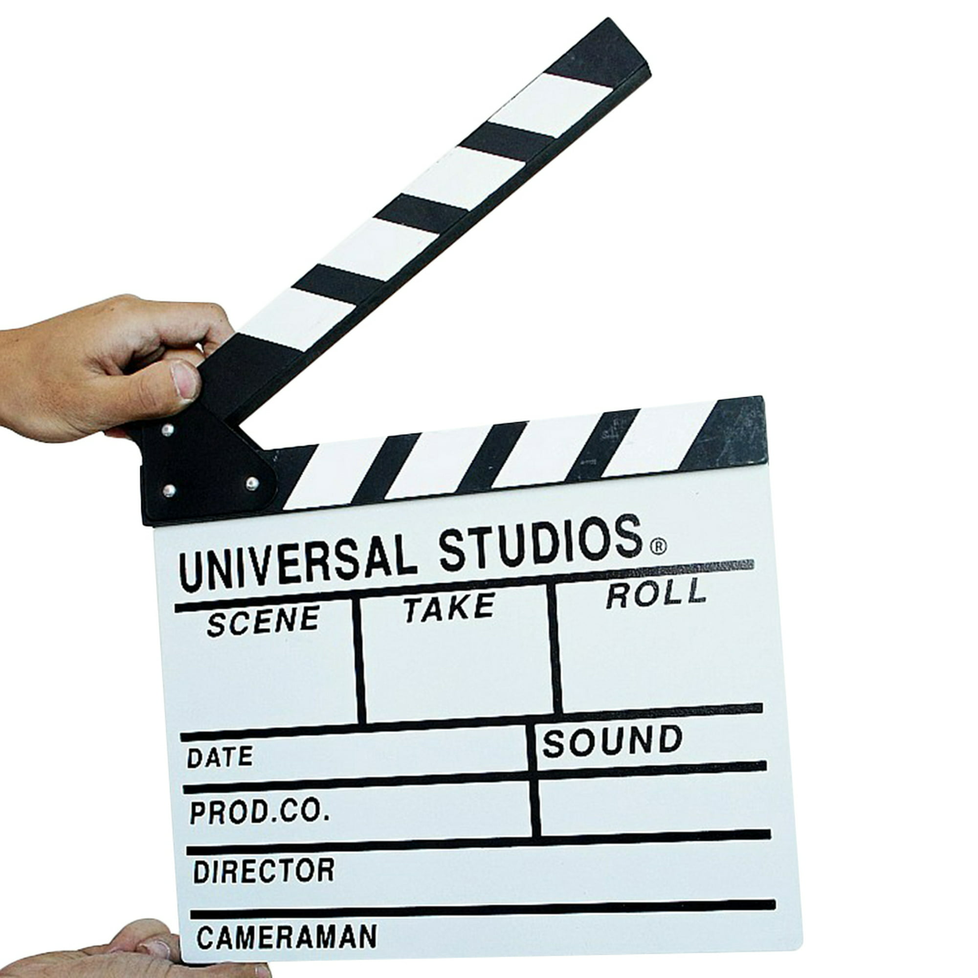 Claqueta de Cine Profesional en madera para pelicula Universal Studios