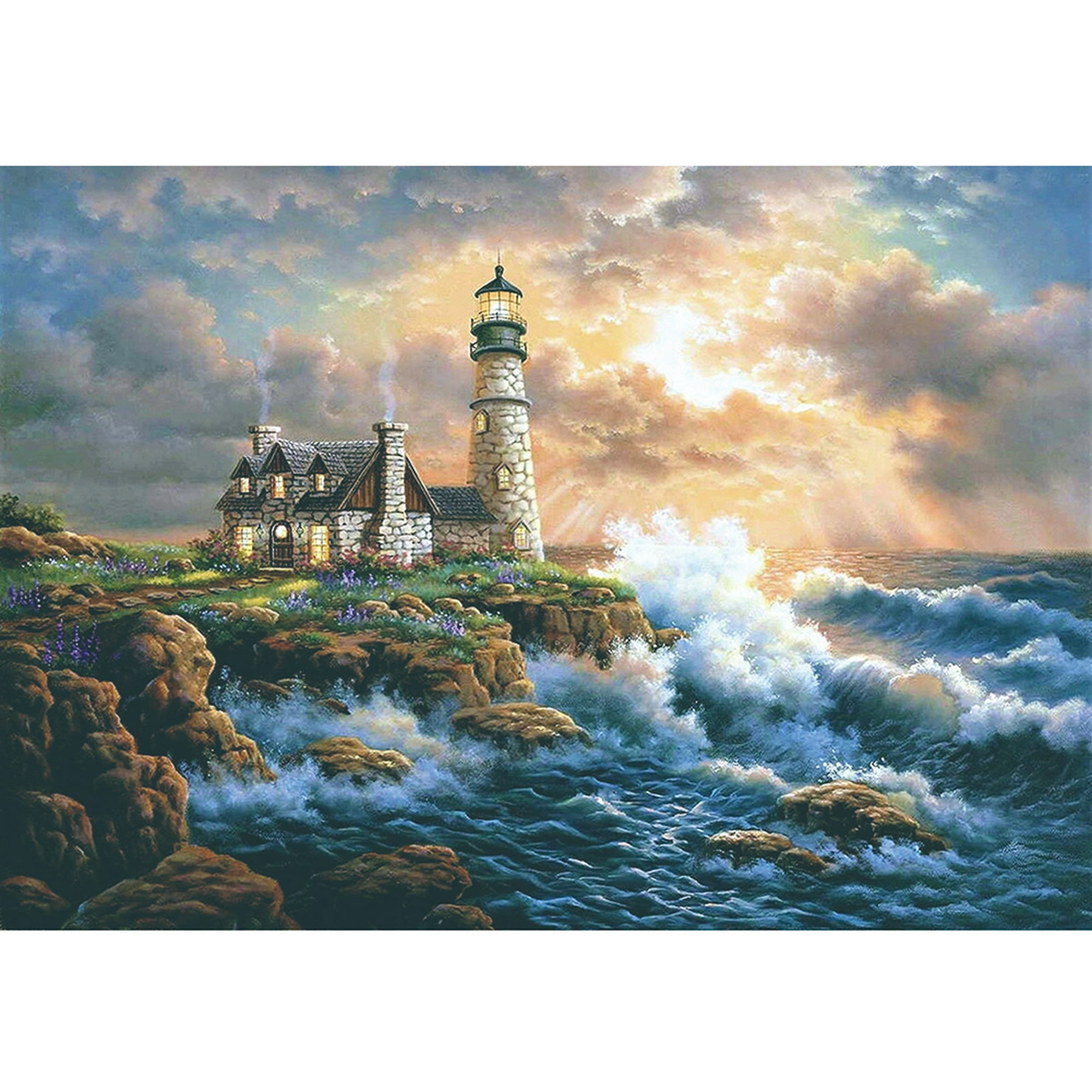 Large Paint By Numbers Kit -The Lighthouse