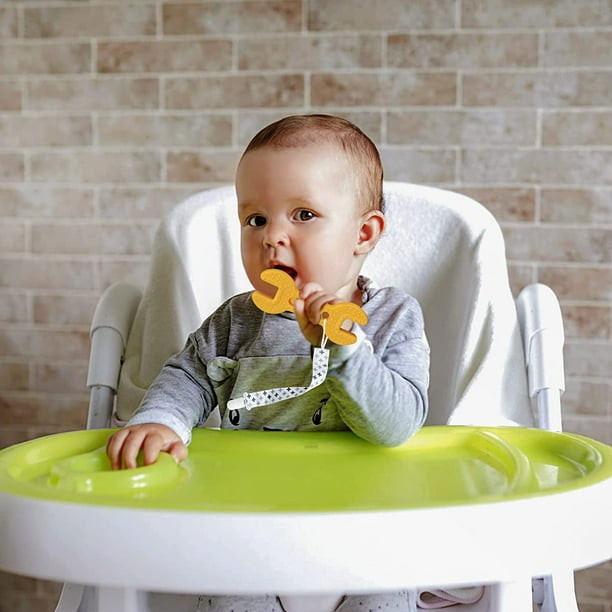 Juguetes para la dentición del bebé para 0-6 meses 6-12 meses, congelador  BPA Silicona para bebés Molar Mordedor Juguetes para masticar, Llave de  martillo Llave inglesa Alicates Forma Bebé Niño Juguetes Zhivalor