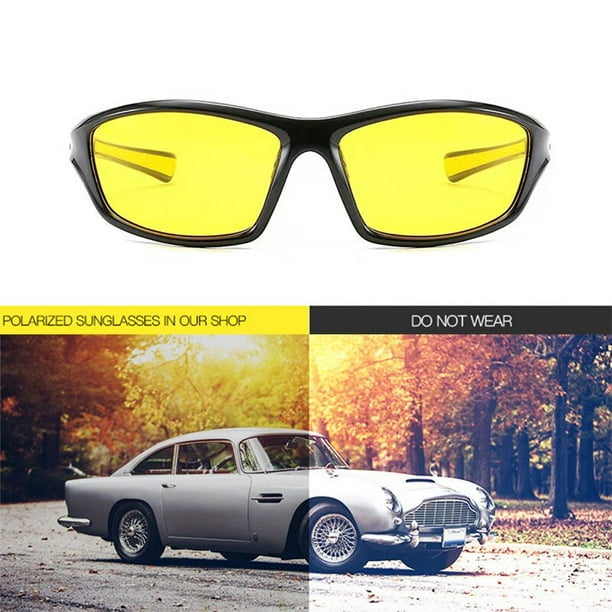 High Quality Protect Polarized Sunglasses Men Women Driver Shades Male  Vintage Sun Glasses Men Sport Sunglasses Car AccessoriesDark brown He  Qiyong unisex