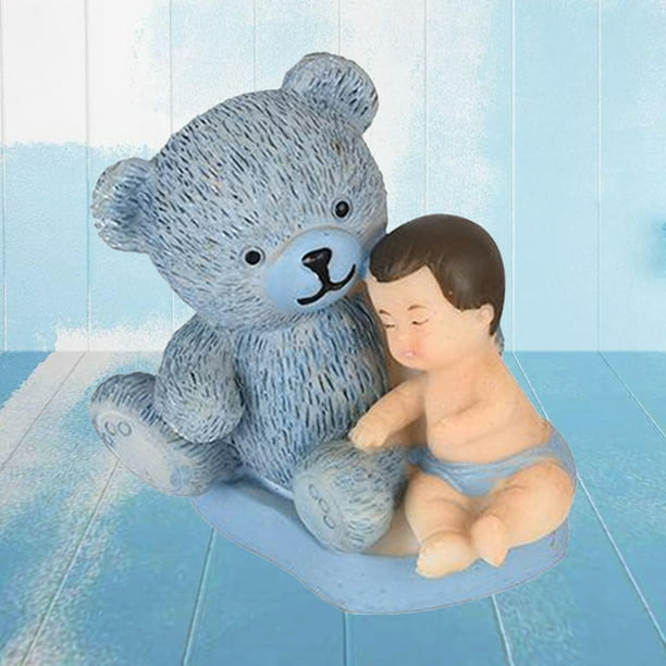 Regalo de bebé de oso de peluche hecho a mano, juguetes para bebés y niños  pequeños