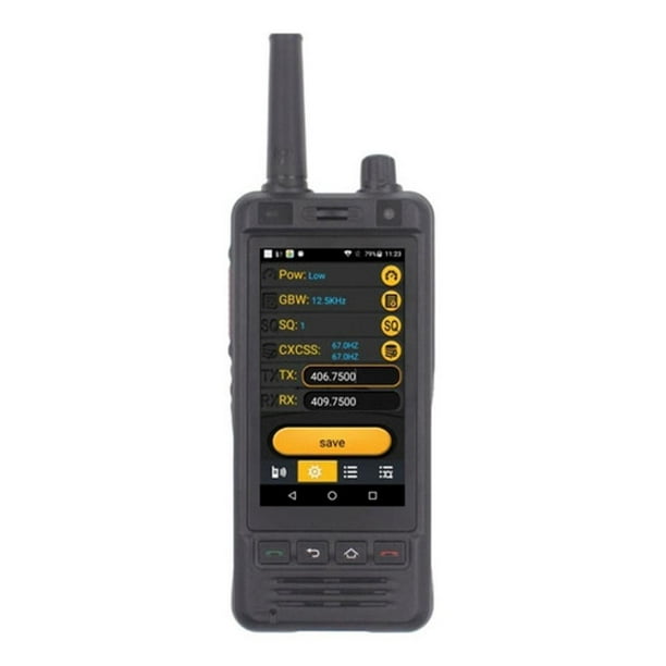 IP67 POC 4G Teléfono GPS WiFi Radio Walkie Talkie Long Transceptor