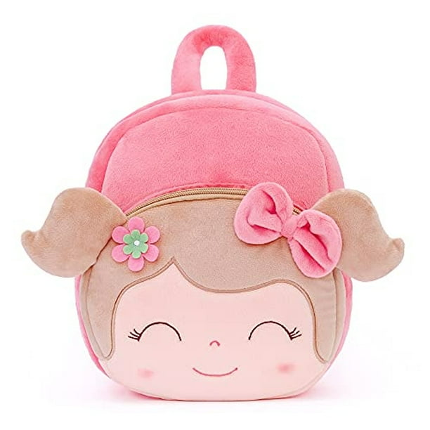 Gloveleya Mochila para niños, mochila de peluche suave con flores y hadas  para niña, color rosa, 9 pulgadas, Hada de flores, rosado, Mochilas tipo