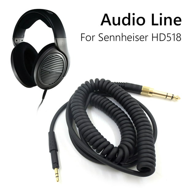 Cable de audio de 6,35 mm para auriculares Sennheiser HD580 HD600 HD650  HD660 Ndcxsfigh Nuevos Originales