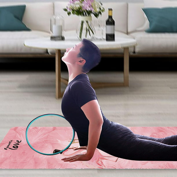 Esterilla de yoga antideslizante para ejercicio, salud y fitness, cómoda  esterilla de yoga para ejercicio, esterilla de ejercicio duradera para