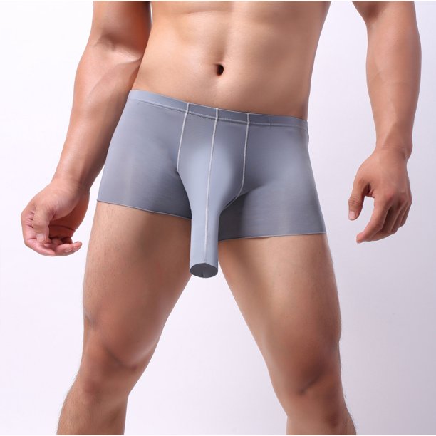 Gibobby Ropa Interior Sexy Elefante Boxer Seda Trunk En forma de U