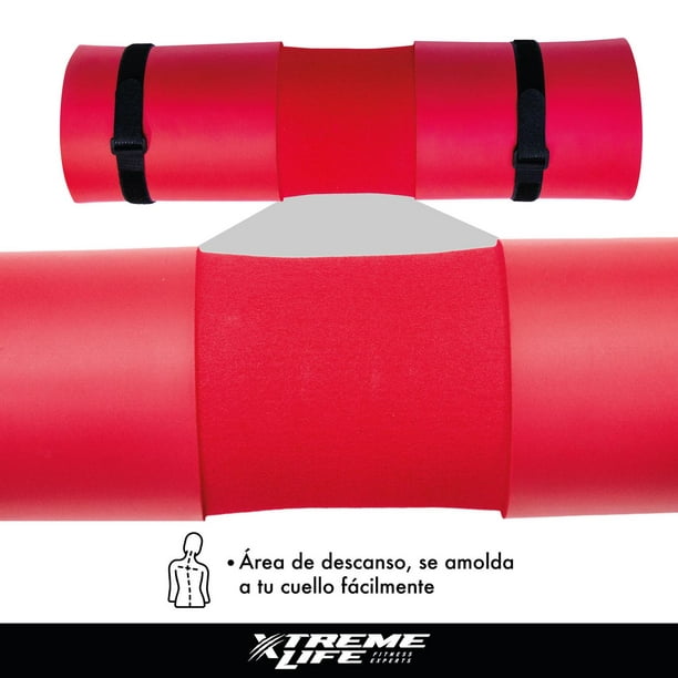 Cojín Almohadilla Xtreme Life Ls02 Para Sentadillas Barra Pesas Gym  Protector Cuello