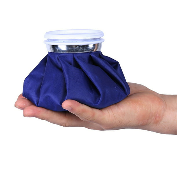 Paquete de 6 bolsas de hielo reutilizables para lesiones, bolsa de agua  recargable para calor y frío con bolsa elástica transpirable, 3 tamaños de  11