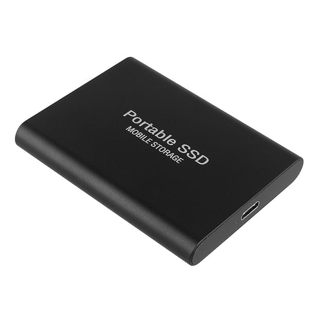 Disco duro móvil de 2 TB Tipo-C USB3.1 SSD portátil Aluminio a prueba de  golpes