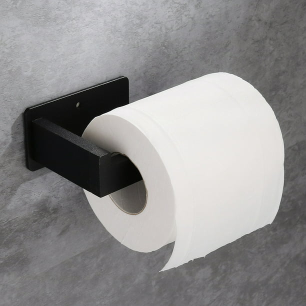 Portarrollos de papel higiénico autoadhesivo para debajo del gabinete,  soporte de papel de montaje en pared