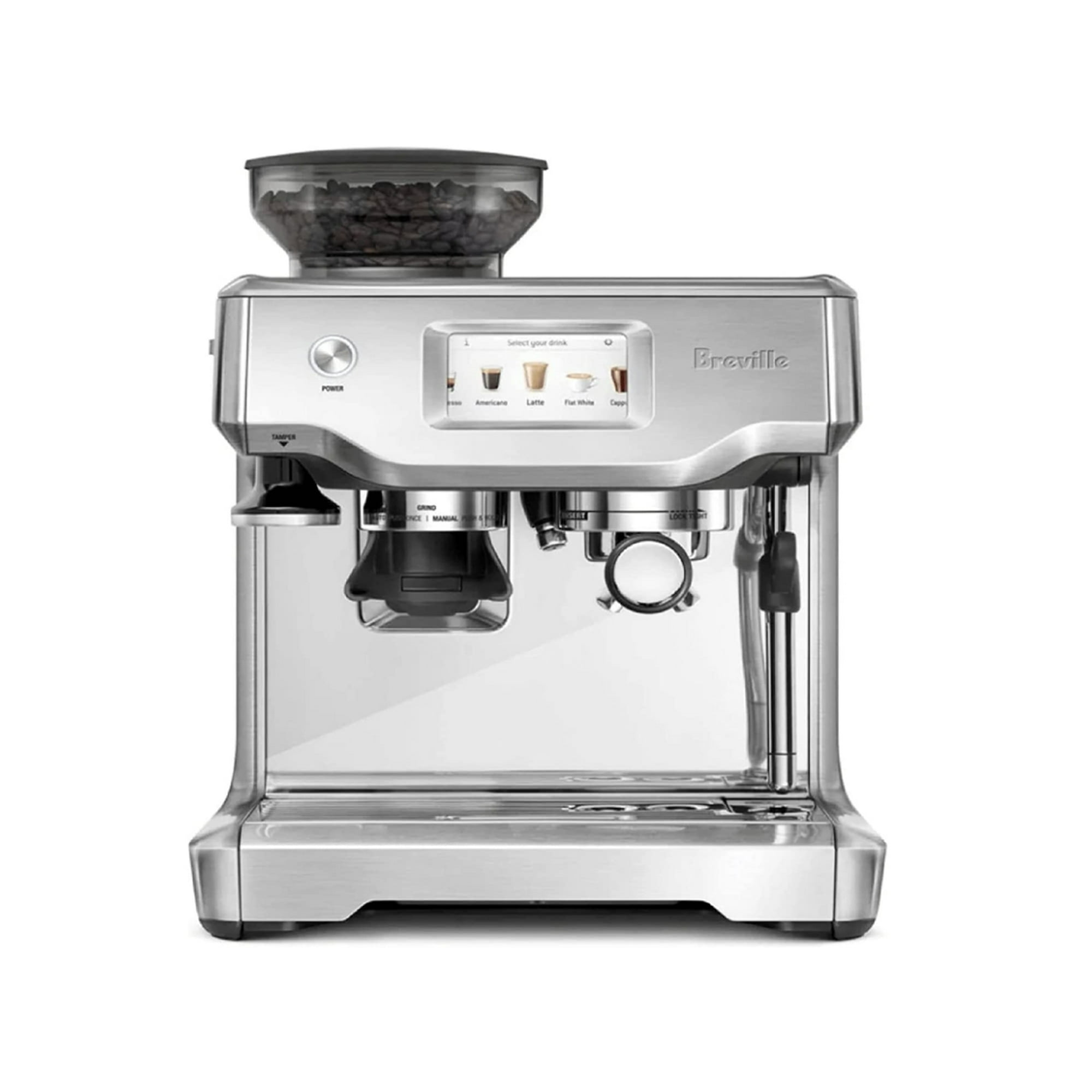 Breville Cafetera Express Barista Express - Acero Inoxidable Color Plateado