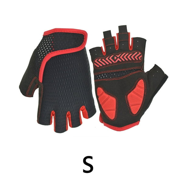 GUANTES PARA BICICLETA MTB ROJO ST500 - Decathlon