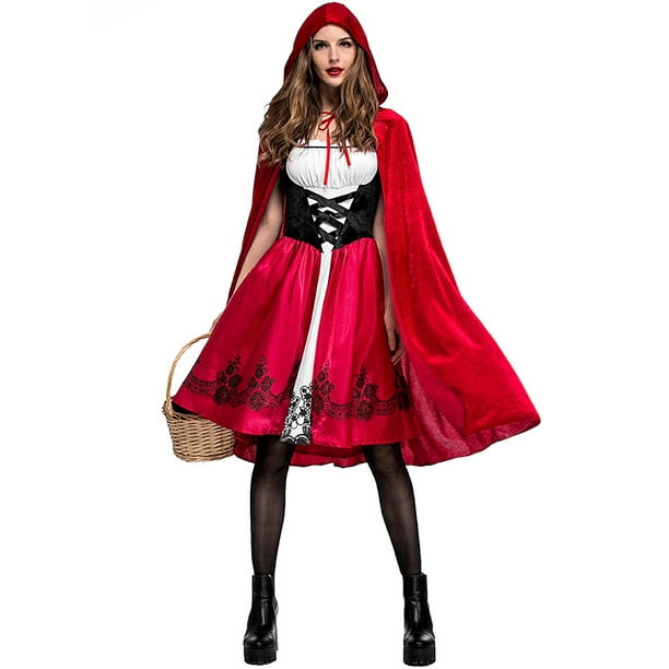 Disfraz de Caperucita Roja Halloween Mujer