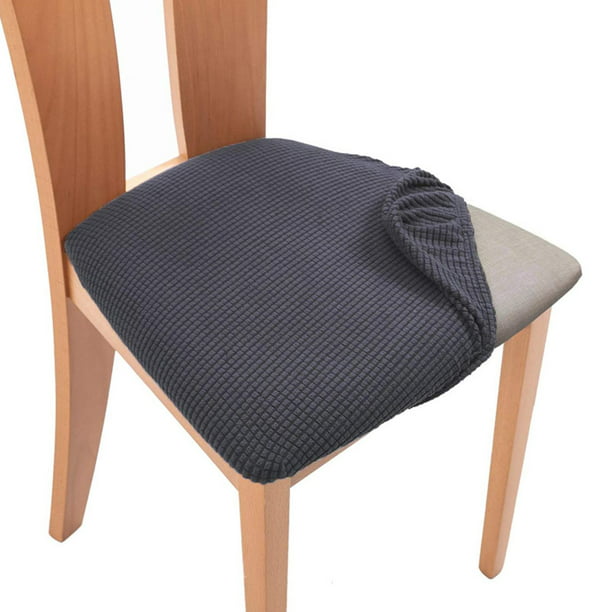 Forro de asiento,funda de asiento de silla protector elástico  extraíble,Reemplazo de funda elástica para silla de taburete de bar,Funda  para silla