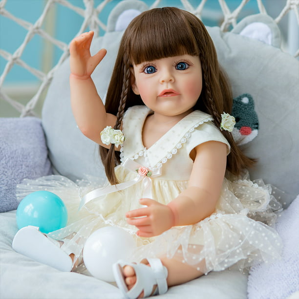 Anano Real Bebe Reborn Baby – Muñeca de silicona de cuerpo