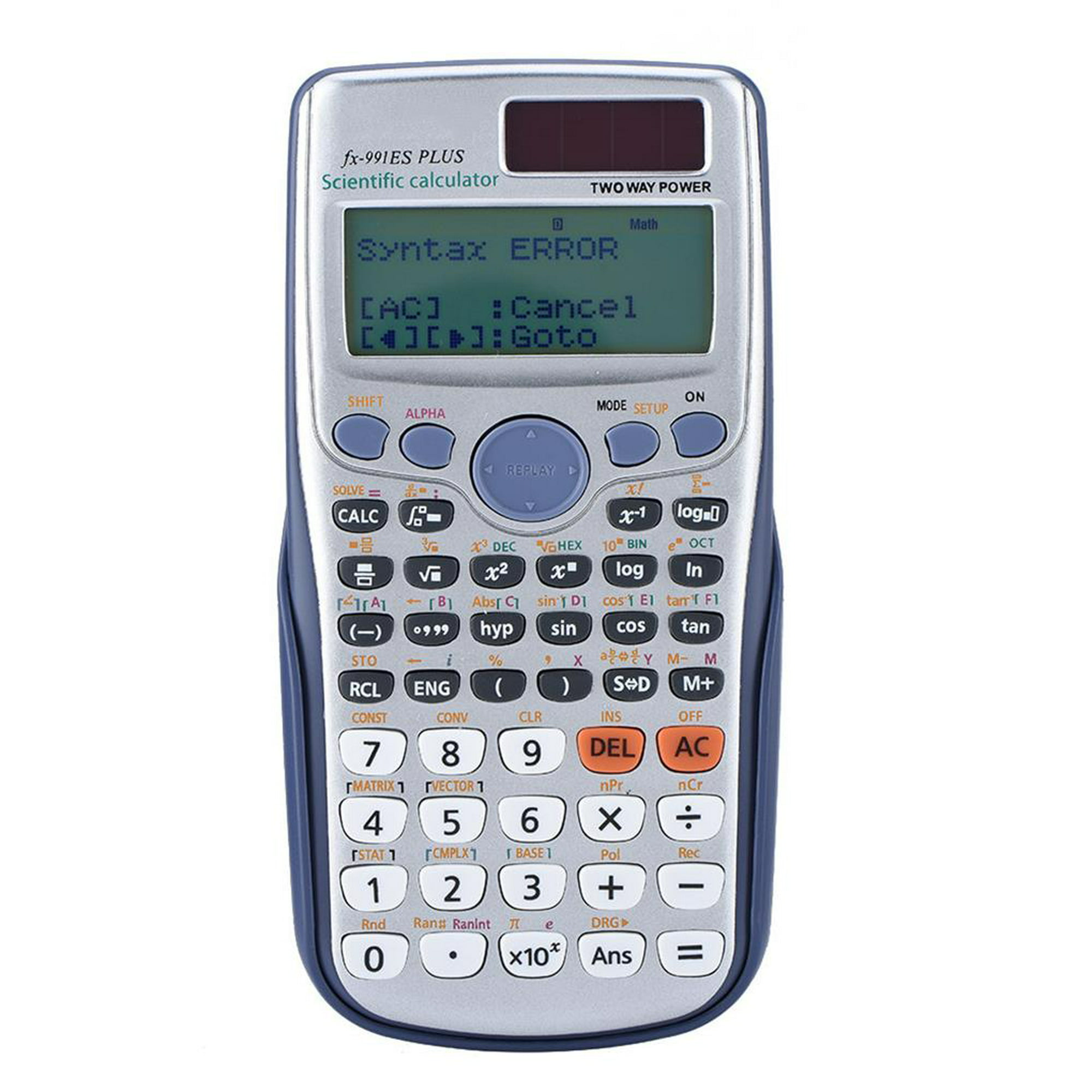 Calculadora De Función Completa Científica De Mano Estudiantes Con Funciones Inevent EL006338-00 | Walmart en línea