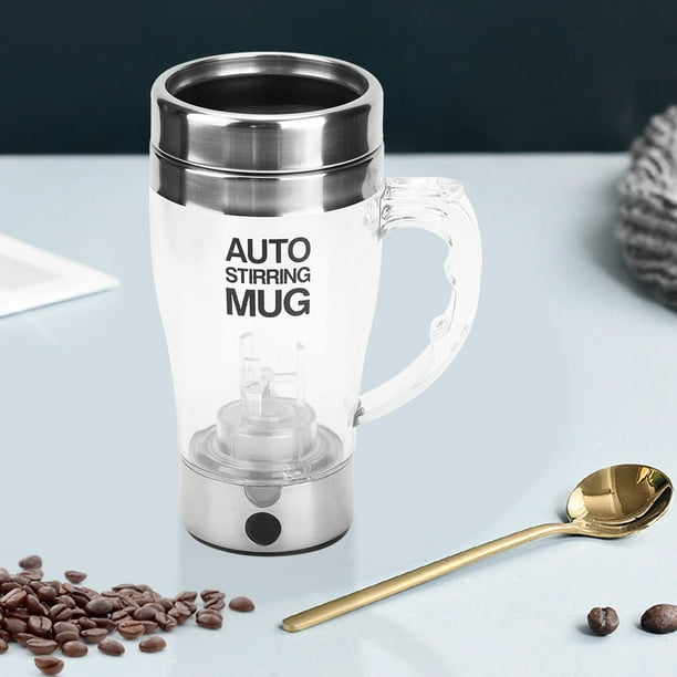 Taza Agitadora Self Stirring Mug Batidora De Cafe