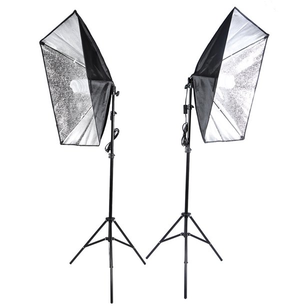 Kit Estudio Fotografico Set Softbox Cicloramas Sombrilla