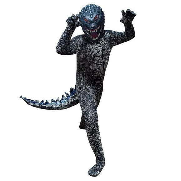 xiaoman halloween boy cosplay godzilla king kong middle big kid performance monster disfraz ghidorah traje of monsters escenario