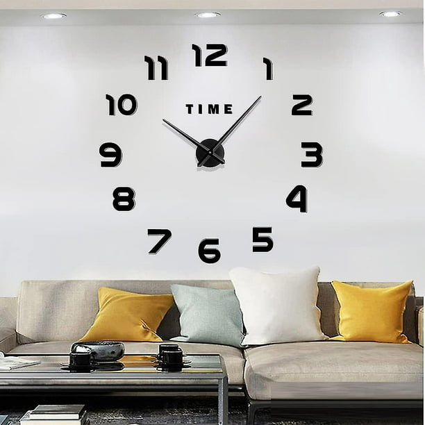 reloj pared moderno grande sin marco lecoolife / env gratis  Decoración de  unas, Relojes de pared grande, Relojes de pared