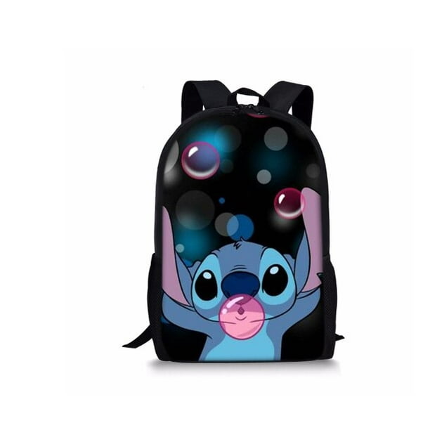 MINISO Disney Star Baby Stitch Cartoon Multi-picture opcional mochila de  lona Bolsa De estudiante mochila para niña bolsas para mujer - AliExpress