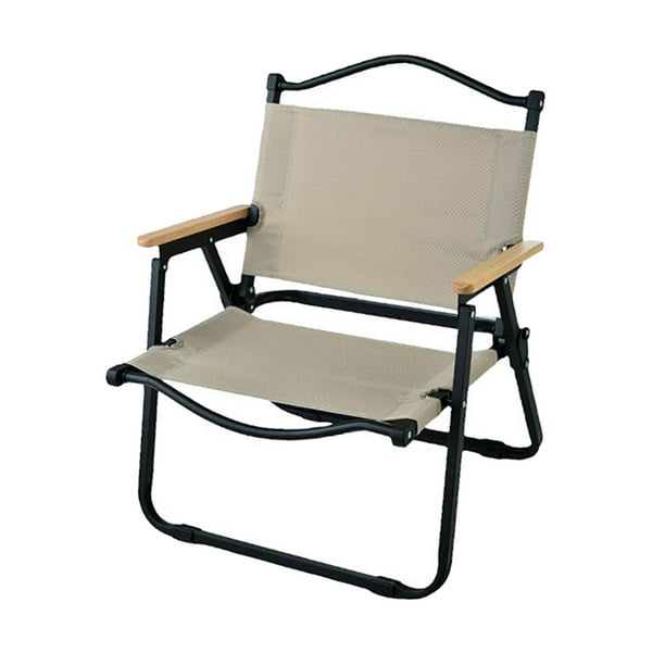 Silla de camping para adultos, silla plegable portátil, silla redonda  acolchada de malla redonda de gran tamaño para picnic al aire libre, pesca