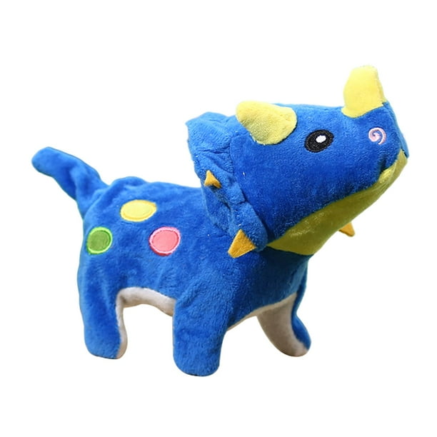 BLUE PANDA Pequeño juguete de peluche de dinosaurio rosa para regalos, 10  pulgadas de dinosaurio de peluche