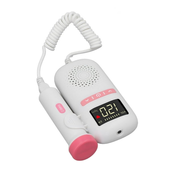 Doppler Fetal Monitor Cardíaco Bebe Prenatal Latidos Alarma