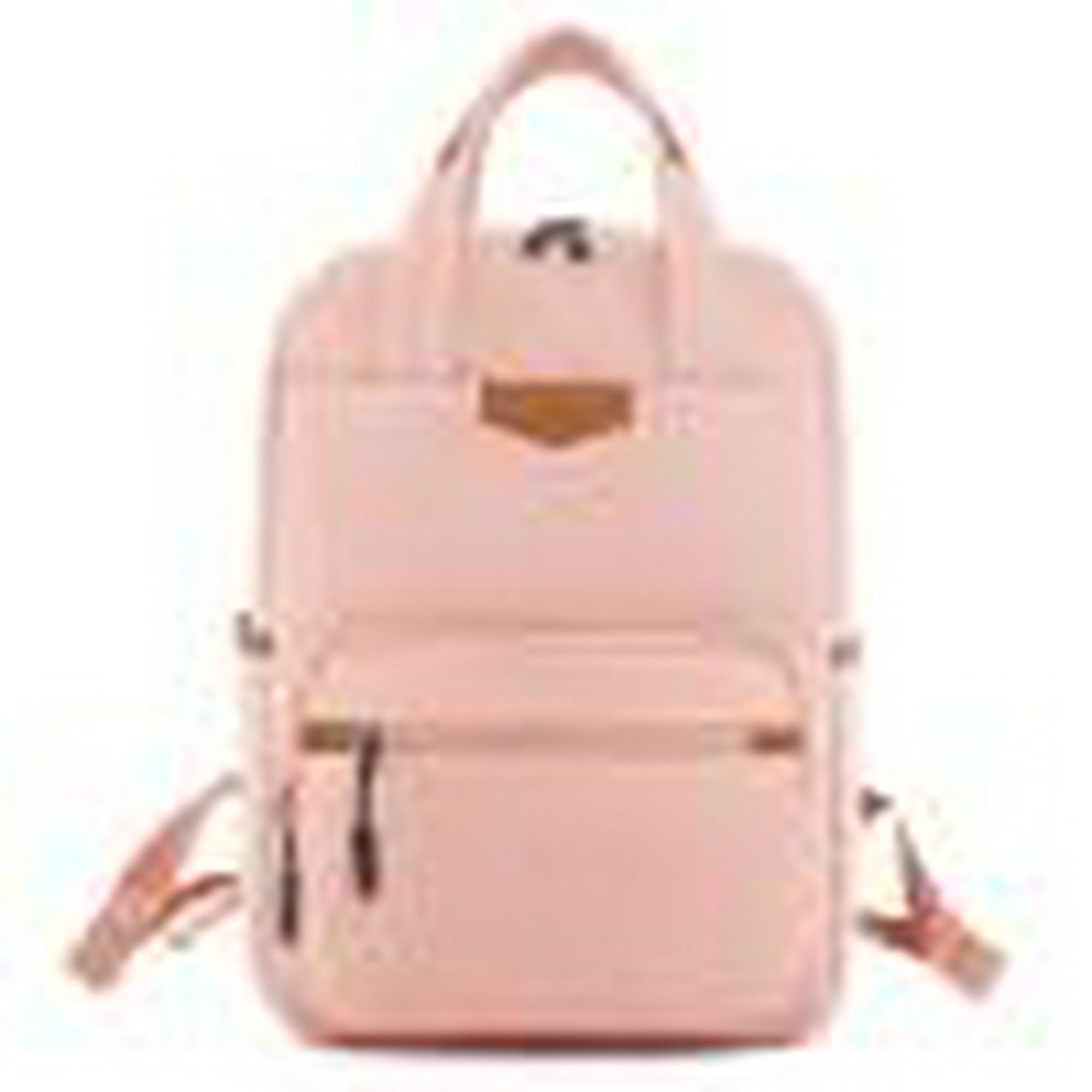 Mochila para ordenador de trabajo para mujer, mochila Oxford para ordenador  portátil, Bolso de viaje para estudiante (rosa)