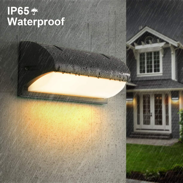 Luz de pared exterior LED resistente al agua IP65 Sensor de
