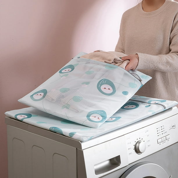 Bolsas de lencería para lavar prendas delicadas, pequeñas bolsas de malla  fina, 3 piezas (1 grande, 1 mediano, 1 pequeña)
