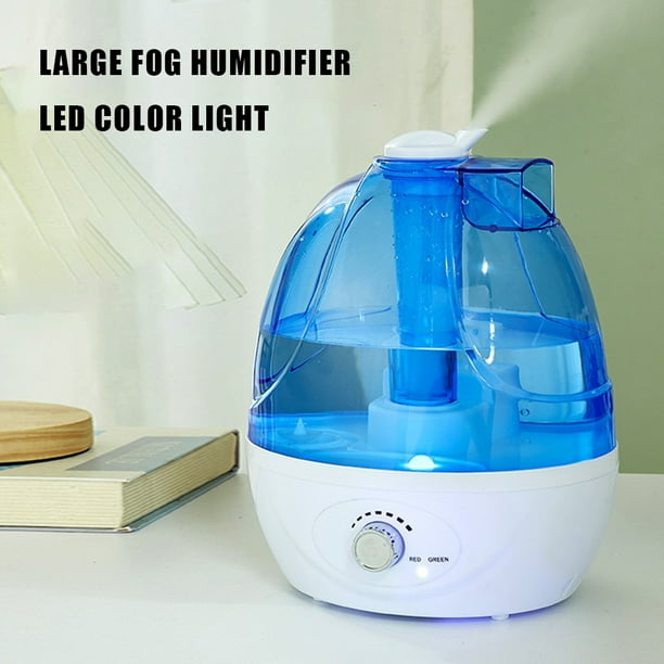 Humidificador de aire ultrasónico 2.5L Humidificador de escritorio para  oficina en casa (azul)