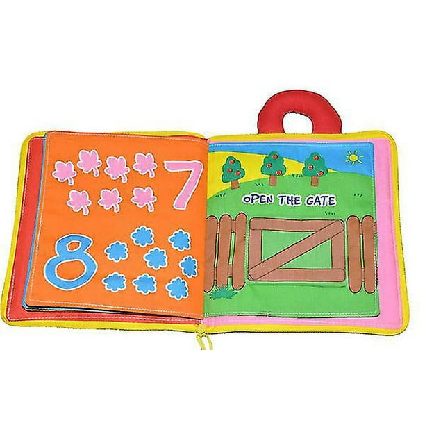 Libros para bebés juguetes para tocar y sentir libros de tela