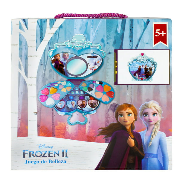 por qué discordia esculpir Set de Maquillaje Estuche de corazón Disney Frozen ABC TOYS 71698/Forma de  corazón/Frozen | Bodega Aurrera en línea