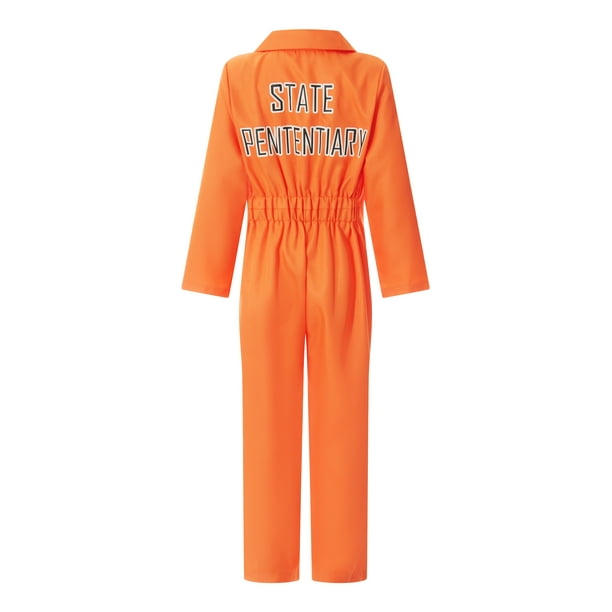  Disfraz de prisión Cárcel dama pantalones Womens Naranja  prisión Disfraces, XXL, Multi color : Ropa, Zapatos y Joyería